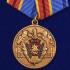 Медаль "100 лет Московскому уголовному розыску" на подставке