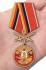 Медаль "За службу в ГСВГ" с мечами в бархатном футляре