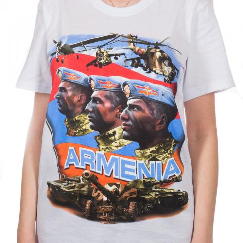 Белая футболка Армения