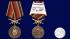 Медаль "3 ОБрСпН ВВ МВД Республики Беларусь" в футляре из флока
