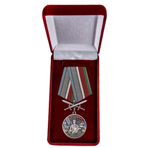 Медаль "Гомельская пограничная группа" в бархатном футляре