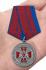 Медаль "210 лет войскам Национальной Гвардии" в футляре из флока
