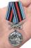 Медаль "155-я отдельная бригада морской пехоты ТОФ" на подставке