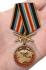 Медаль "За службу на Северном Кавказе" в наградном футляре