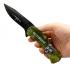 Камуфляжный складной нож Штурмовика (Защитный камуфляж)
