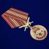 Медаль Росгвардии "115 ОБрСПН" в бархатном футляре