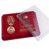 Медаль Росгвардии "115 ОБрСПН" в футляре с удостоверением