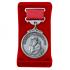 Медаль для матери участника СВО "Храни Господь сынов любимых" в бархатистом футляре