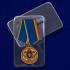 Медаль "За заслуги в борьбе с терроризмом" на подставке