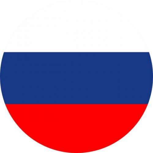 Наклейка «Россия триколор»