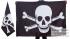 Флаг Пиратский «С костями»