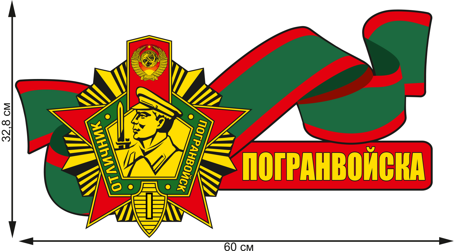 Эмблема пограничных войск